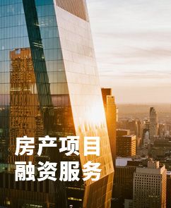 房产项目融资服务